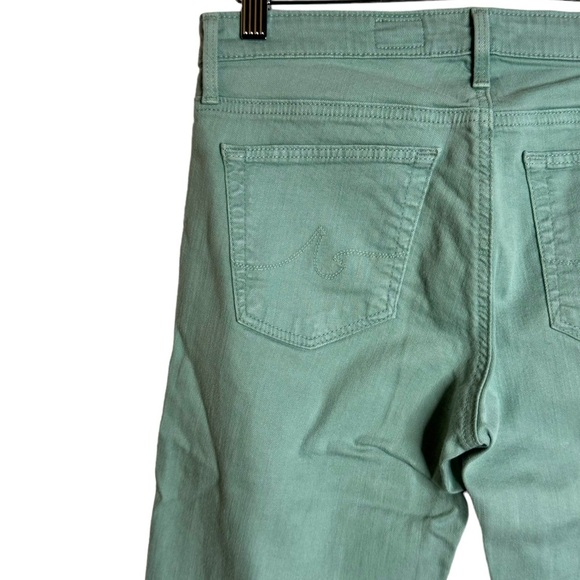 AG Adriano Goldschmied The Stevie Ankle Zip Slim Straight Leg High Rise Jeans 28 - Picture 10 of 15